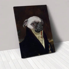 Custom Pet Canvas Portrait Art