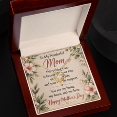 Love Knot Necklace for Mom