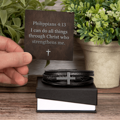 Faith Meets Style: A Daily Reminder of Strength and Purpose
