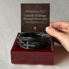 Faith Meets Style: A Daily Reminder of Strength and Purpose