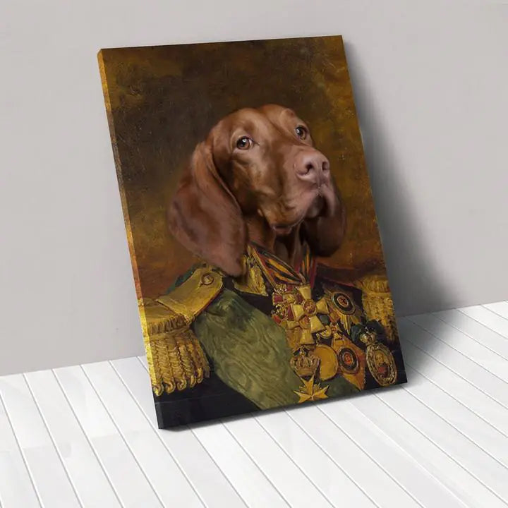 Custom Pet Canvas Portrait Art